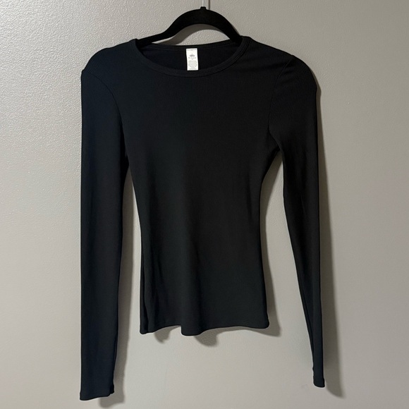 ALO Ribbed Modal Long Sleeve - Picture 3 of 4